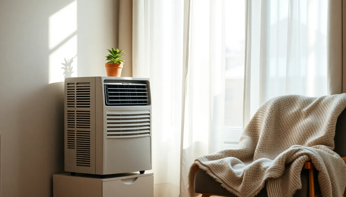 10평 원룸에 적합한 에어컨 설치 예시 이미지