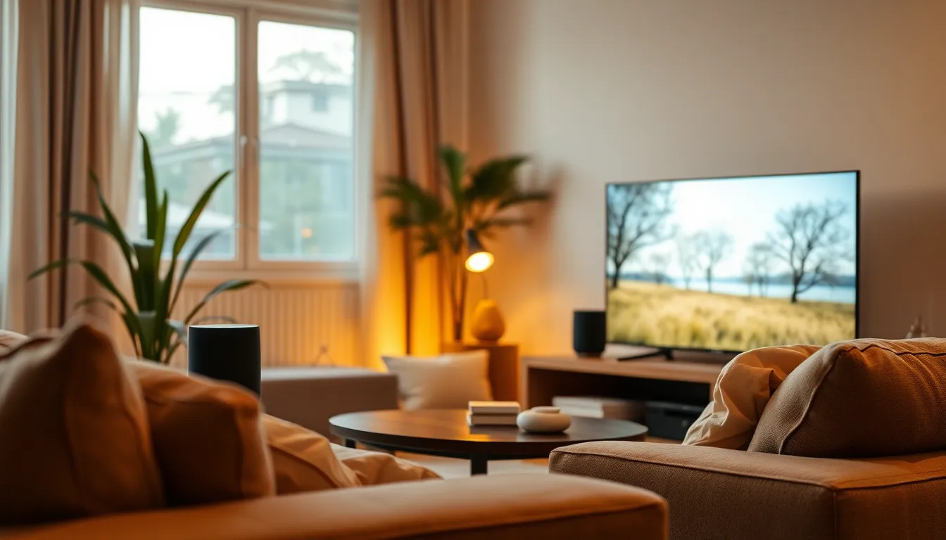 스마트 홈 기기 이미지