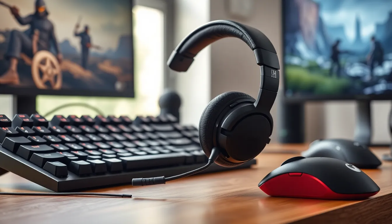 게이밍 헤드셋 예시