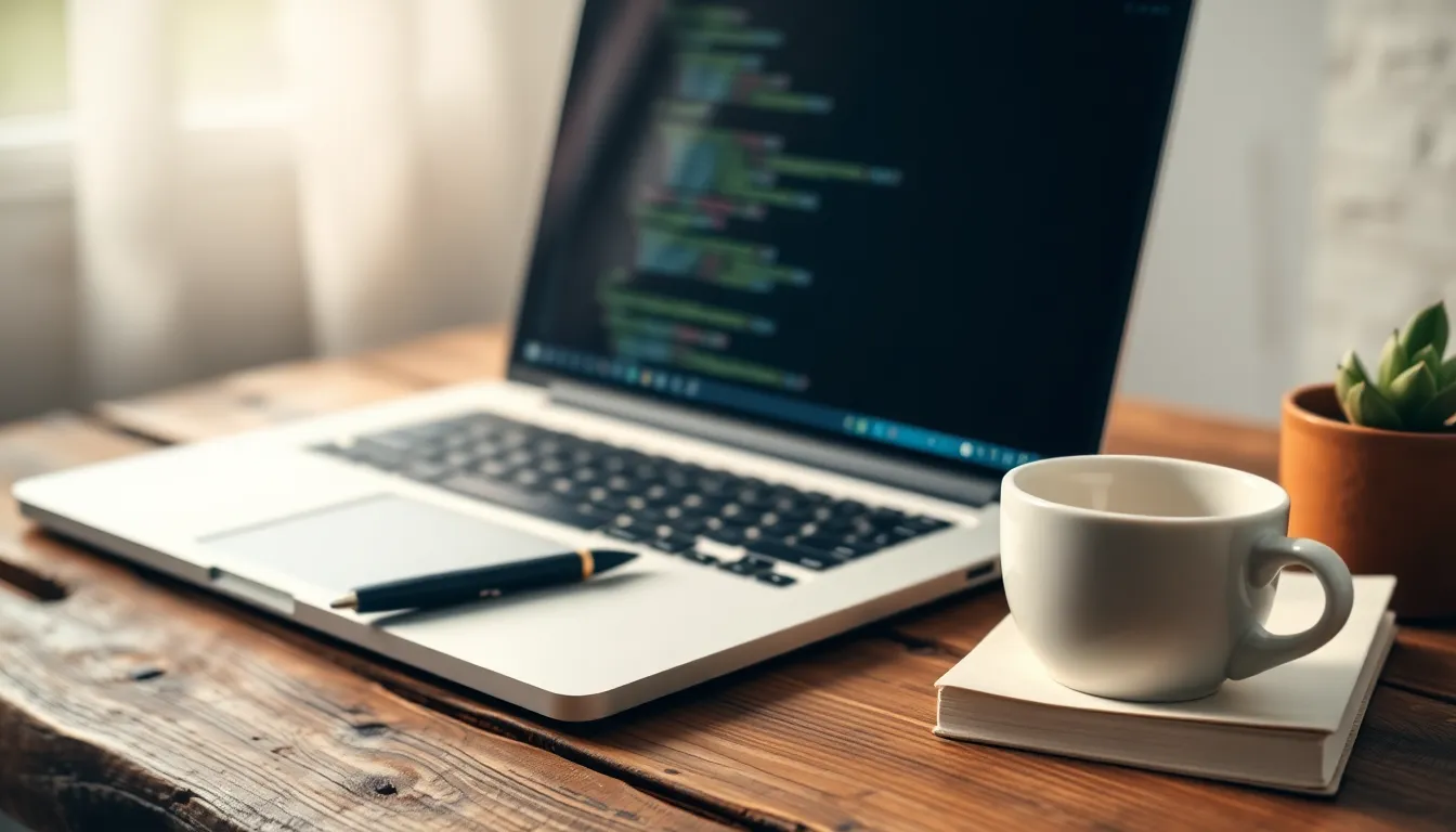 노트북 쿨링패드와 노트북이 설치된 모습