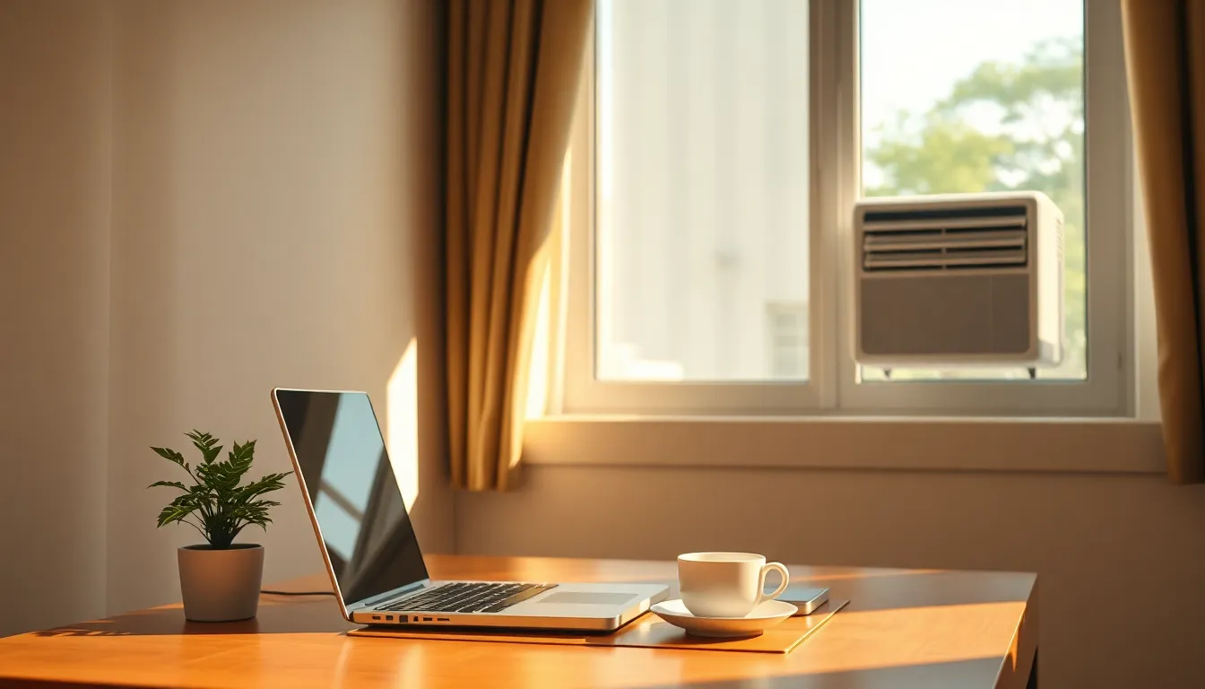 자취생 원룸 스마트 에어컨 설치 이미지