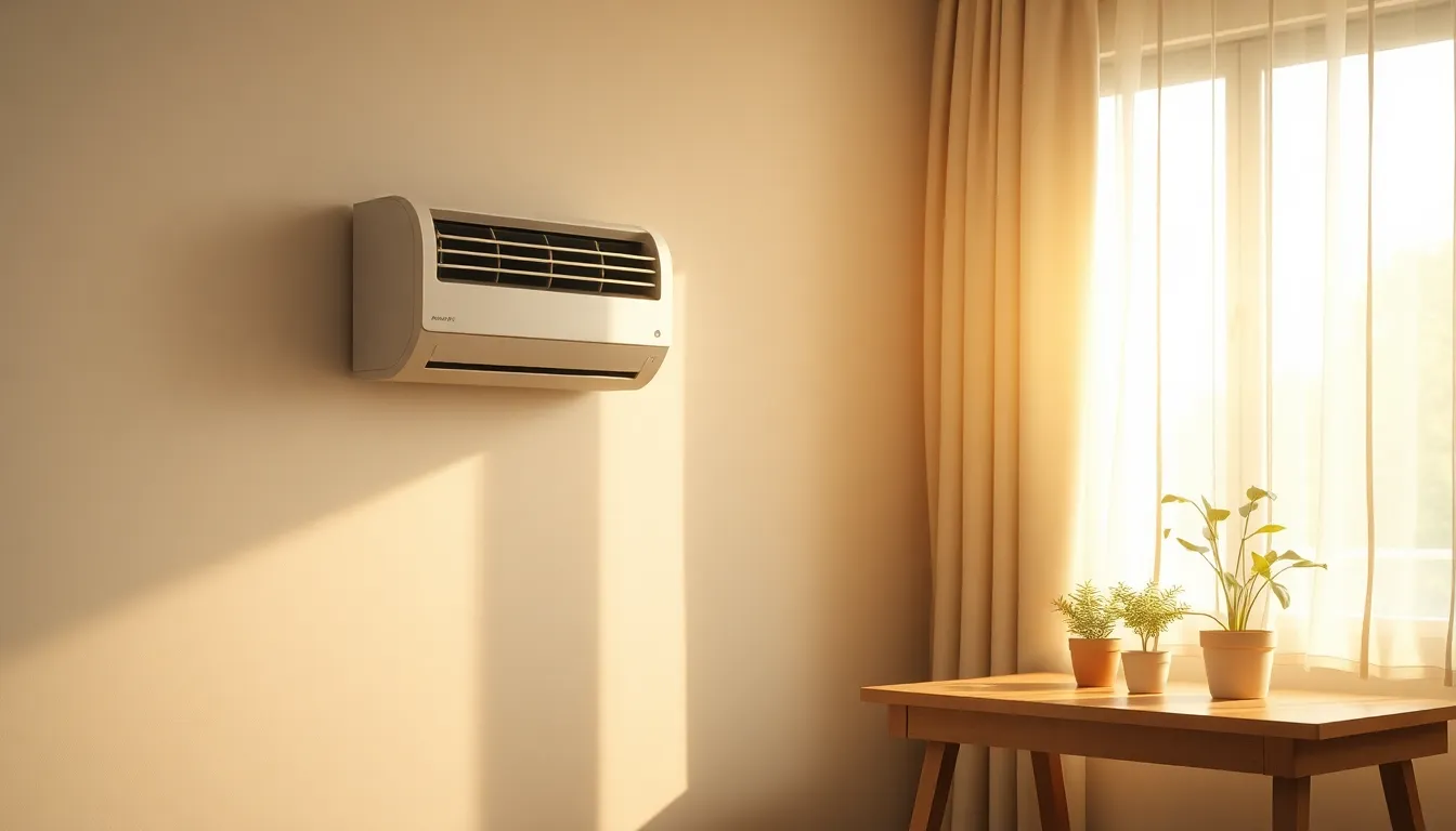 창문형 에어컨 설치 예시