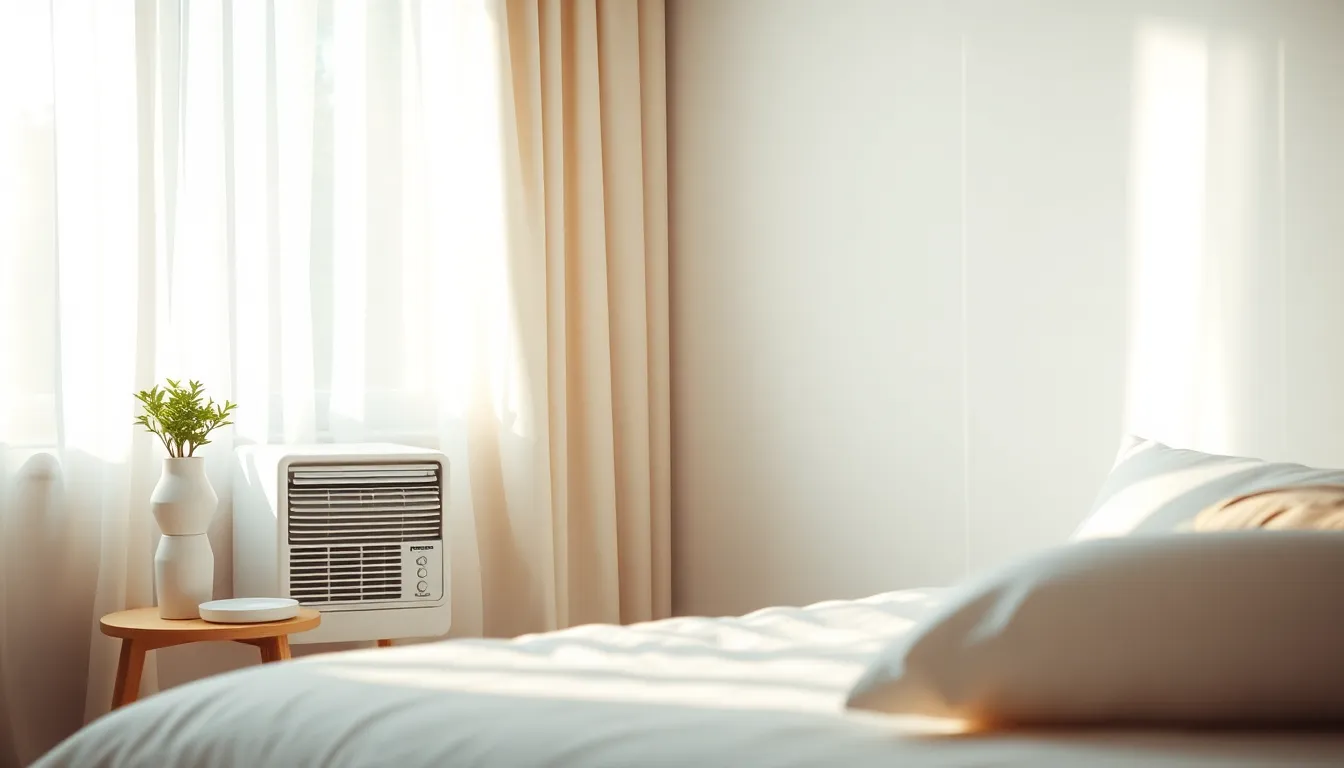 방에 설치된 가성비 에어컨