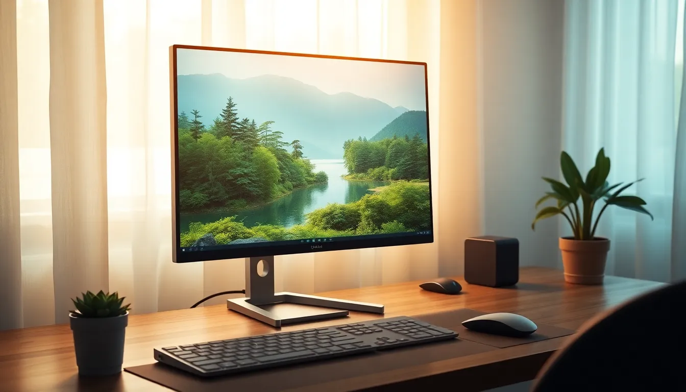 24인치 모니터 이미지