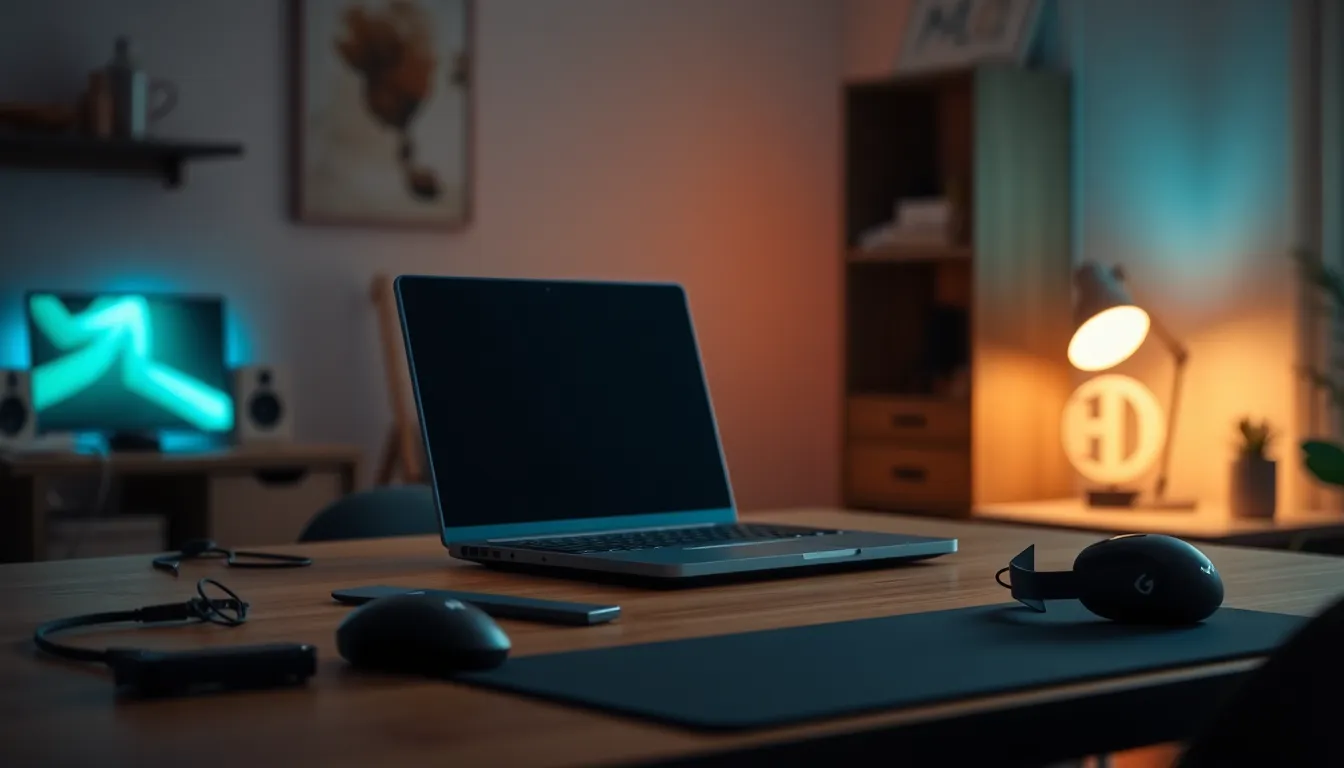 최신 게이밍 노트북의 내부 부품 이미지