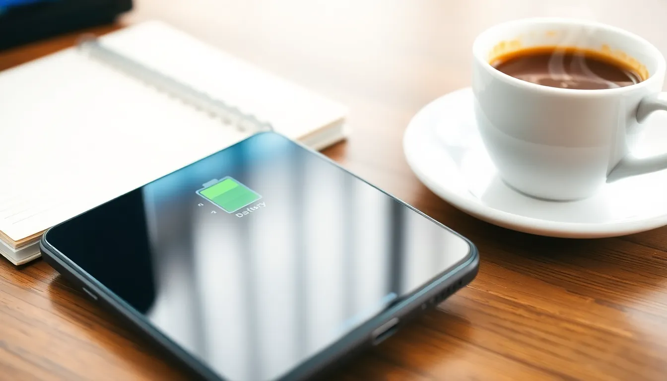 스마트폰 배터리 관리 이미지