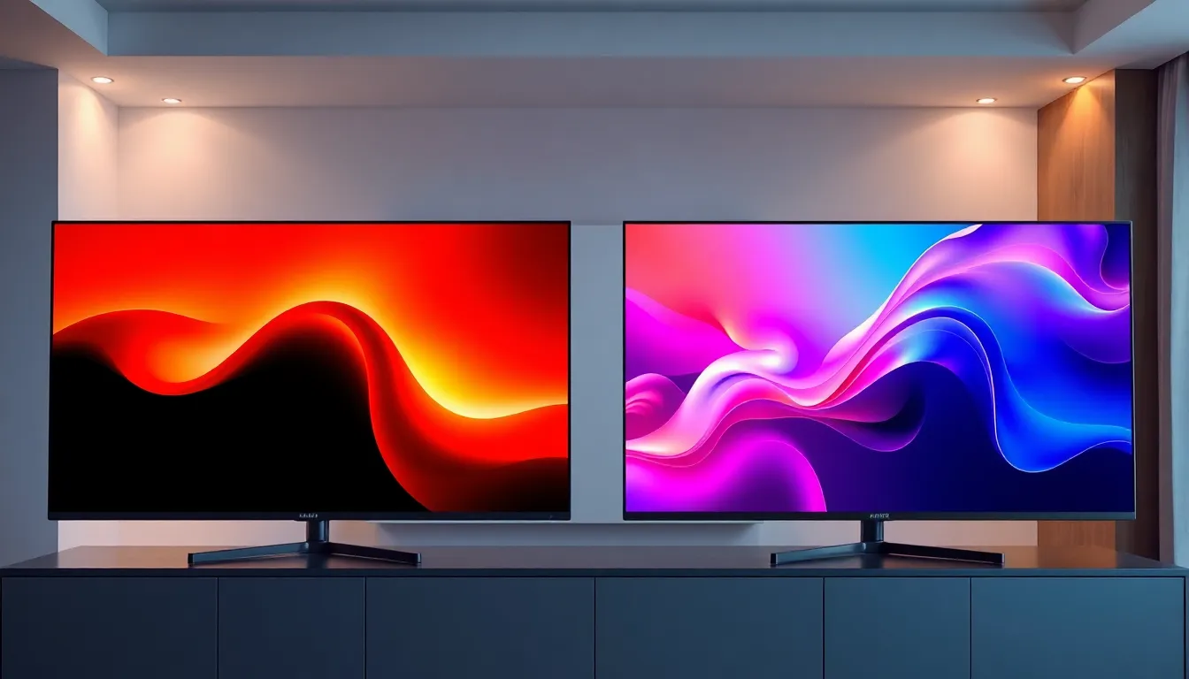 다양한 TV 시청 환경과 사용자를 나타내는 이미지