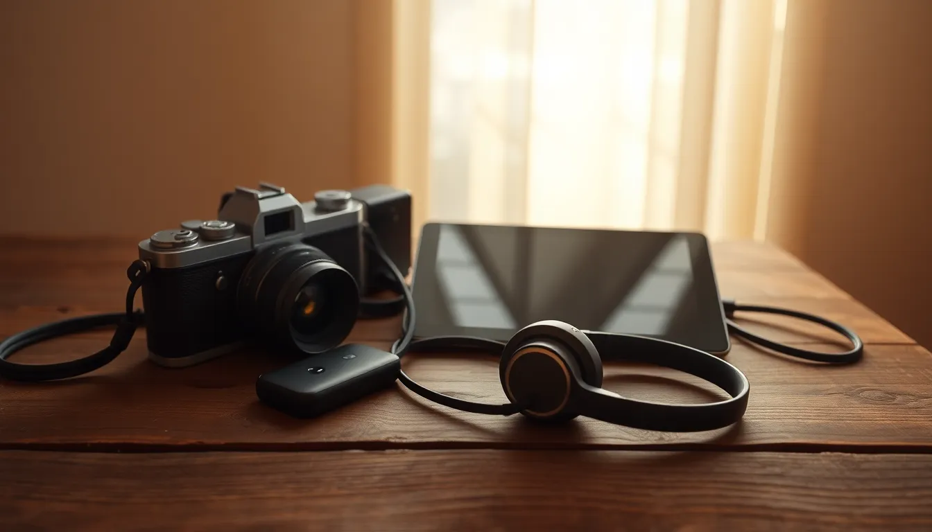 중고 전자제품 검사 중인 모습