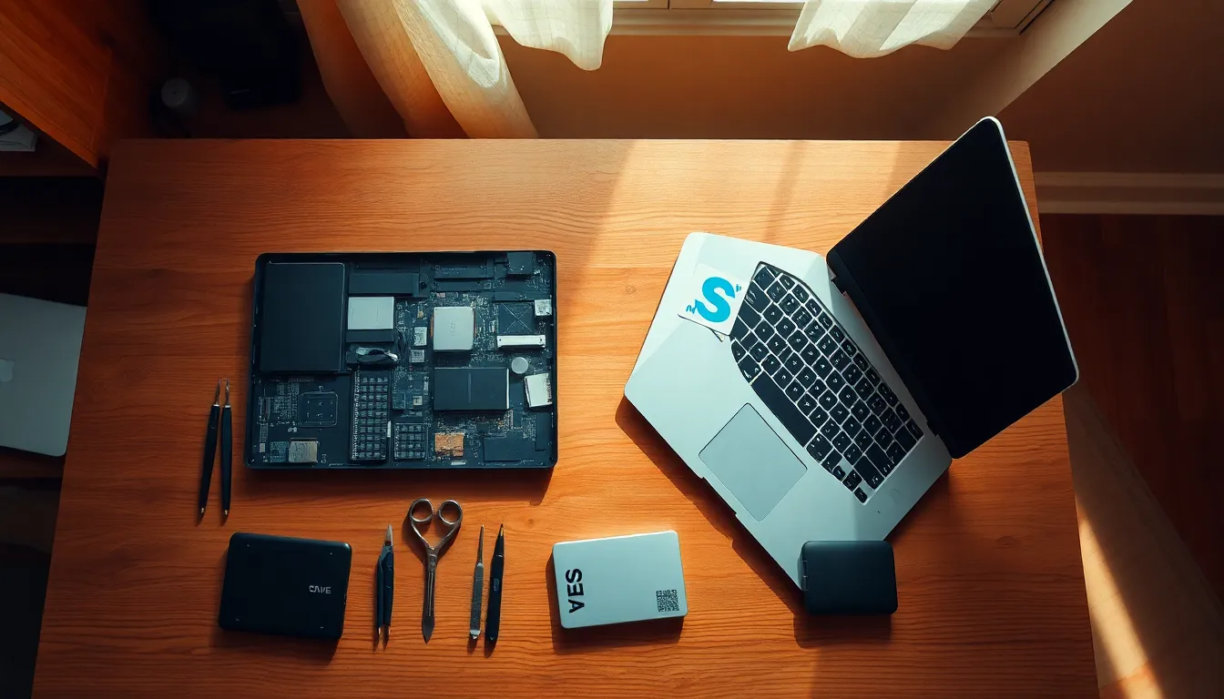 노트북 SSD 교체 작업 이미지