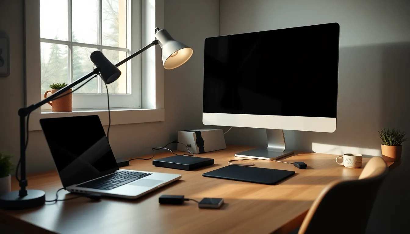 깔끔하게 정리된 전선